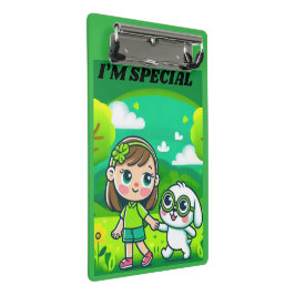 Ga groen voor Celebral Palsy Awareness Mini Klembord