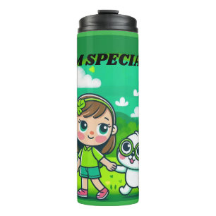 Ga groen voor Celebral Palsy Awareness Thermosbeker