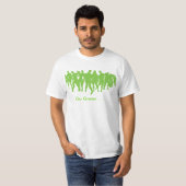 Ga Groen. . . ZOMBIE! T-shirt (Voorkant volledig)