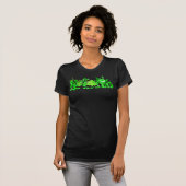 Ga groene groenten halen t-shirt (Voorkant volledig)