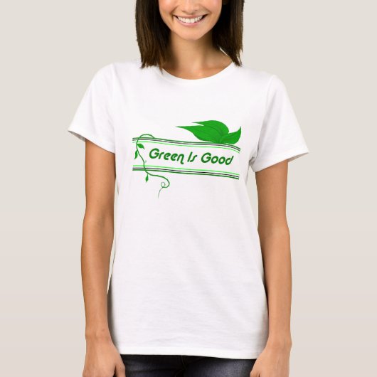Ga groene T-shirt (Voorkant)