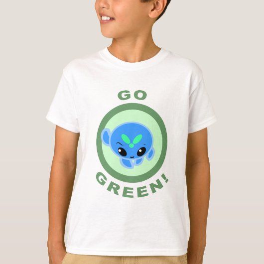 Ga Groene Ziro T-Shirt! T-shirt (Voorkant)