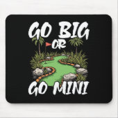 Ga Groot of Ga Mini Mini Golf Muismat (Voorkant)
