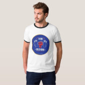 Ga groot of ga naar huis t-shirt (Voorkant volledig)