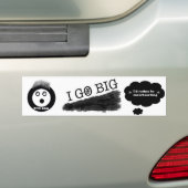 ga groot, sno bro, id liever zijn bumpersticker (Op auto)
