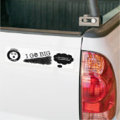 ga groot, sno bro, id liever zijn bumpersticker (Op Truck)