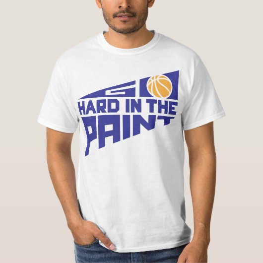 Ga hard in de Verf T-shirt (Voorkant)