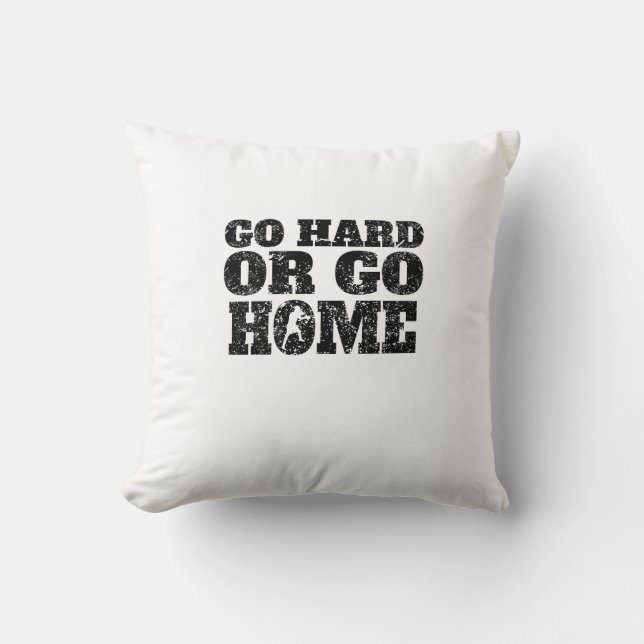 Ga hard of ga naar Home Boxing Kussen (Voorkant)