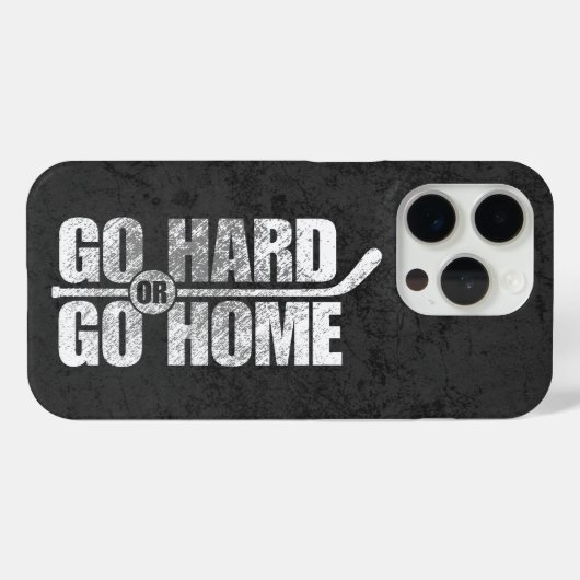 Ga hard of ga naar huis (Hockey) Case-Mate iPhone Case (Achterkant (horizontaal))