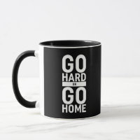 Ga hard of ga naar huis