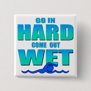 Ga hard vierkante button 5,1 cm