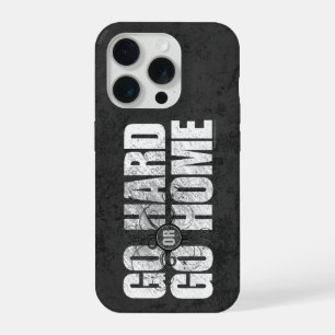 Ga Harde of ga de Hoesje-Leate iPhoneGeval van het iPhone 15 Pro Case