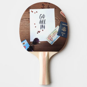 Ga helemaal binnen, reis risico's tafeltennisbatje