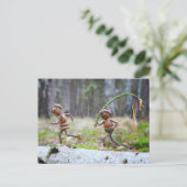 Ga helemaal naar huis met paaspaaspaasBriefkaart Briefkaart (Staand voorkant)