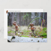 Ga helemaal naar huis met paaspaaspaasBriefkaart Briefkaart (Voorkant / Achterkant)