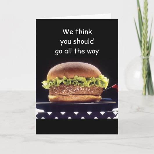 GA HELEMAAL OP JE VERJAARDAG KAART (Voorkant)