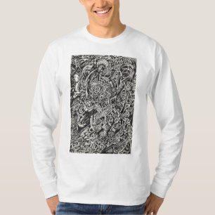 Ga, het Man T-shirt van de Microdot in