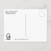 Ga, het Man van de Microdot in Briefkaart (Achterkant)