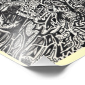 Ga, het Man van de Microdot in Foto Afdruk (Hoek)