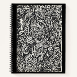 Ga, het Man van de Microdot in Notitieboek