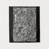 Ga, het Man van de Microdot in Wandkleed (Voorkant)