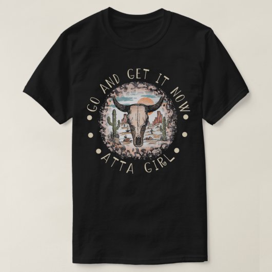Ga het nu halen bij meisje Rodeo Cactus T-shirt (Design voorkant)