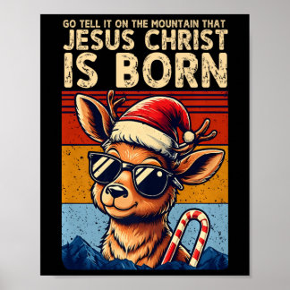 Ga het op de berg vertellen dat Jezus Christus nie Poster