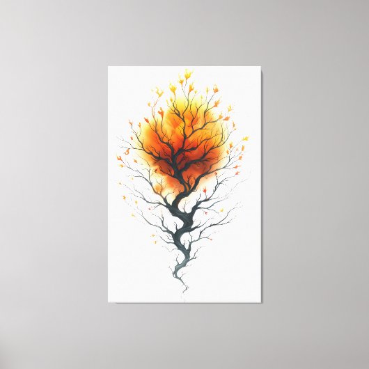 Ga het Rijk binnen Canvas Afdruk (Voorkant)