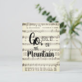 Ga het vertellen op de Berg Briefkaart (Staand voorkant)