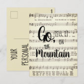 Ga het vertellen op de Berg Briefkaart (Voorkant / Achterkant)