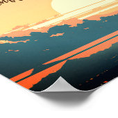 Ga het vertellen op de Berg Jezus Christus is gebo Poster (Hoek)