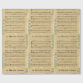  Ga het vertellen op de berg kerst Cadeaupapier (Vlak)