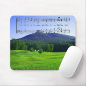GA HET VERTELLEN OP HET MOUNTAIN-MOUSEPAD MUISMAT (Met muis)