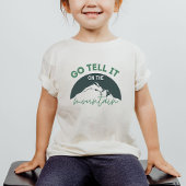 Ga het vertellen op het Shirt van het Christelijke