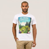 Ga Hiking. T-shirt (Voorkant volledig)
