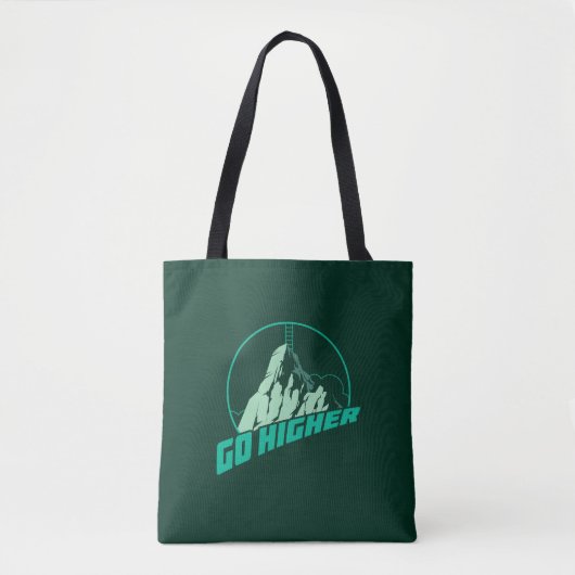 Ga Hoger Tote Bag (Voorkant)