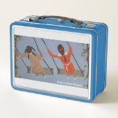 Ga Hogere Meisjes Lunchbox (Achterkant)
