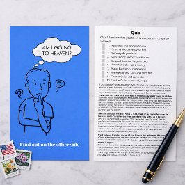 Ga Ik Naar De Hemel Quiz Bijbel Tractus Folder