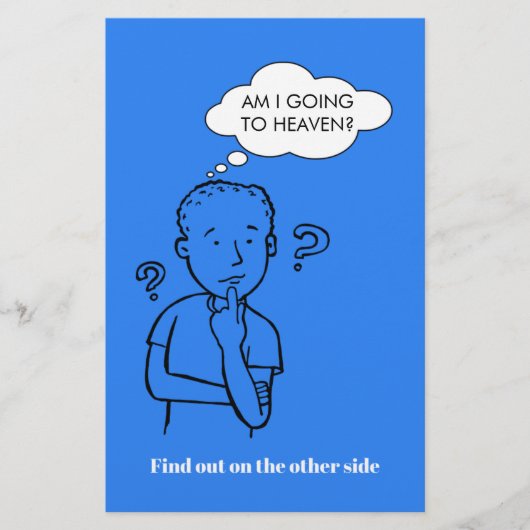 Ga ik naar de hemel van Quiz bijbelbrochure? (Voorkant)
