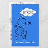 Ga ik naar de hemel van Quiz bijbelbrochure? (Voorkant / Achterkant)