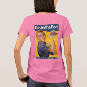 Ga in de pod - MechCorps - donker shirt (Achterkant)