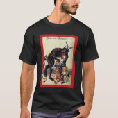 Ga in de tas Kinder -  Krampus T-shirt (Voorkant)