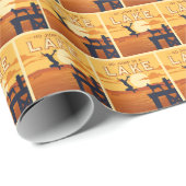 Ga in een meer springen cadeaupapier (Rol Hoek)