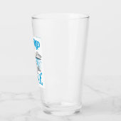 Ga in het meer springen glas (Links)