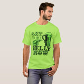 Ga in mijn Belly Now Fun St Patricks Day T-shirt (Voorkant volledig)