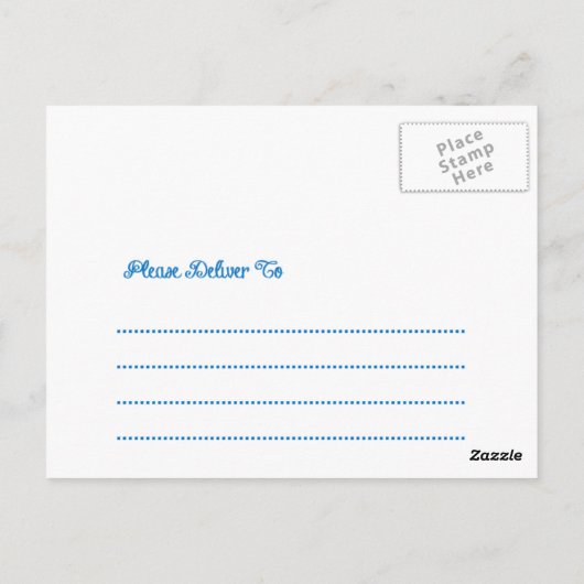 Ga! Inspirerend Briefkaart (Achterkant)