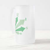 Ga IRISH! Matglas Bierpul (Voorkant links)