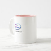 Ga Jane Go Tweekleurige Koffiemok (Voorkant links)