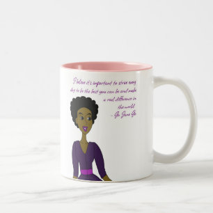Ga Jane Go Tweekleurige Koffiemok