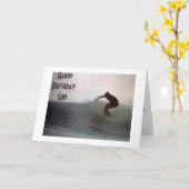 GA JE BIRTHDAY SON AAN KAART (Gele Bloem)